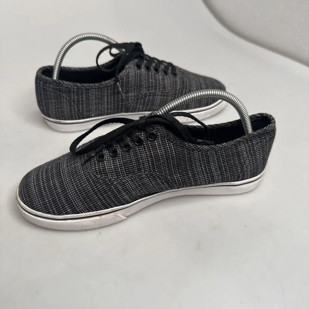 Vans Classic Knit Skate Sneakers Black Women’s 5 Men’s 3.5 Low Top Shoes EU 34.5